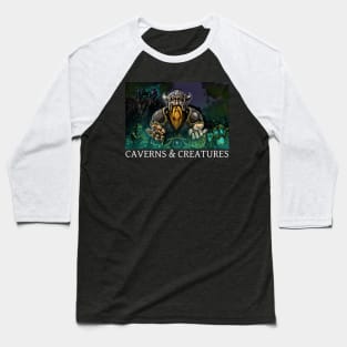 Caverns & Creatures: Clerical Error Baseball T-Shirt